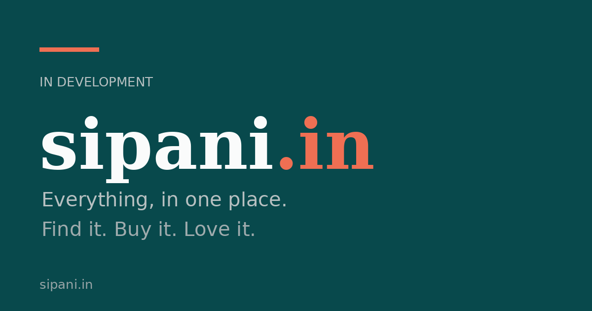Link preview image for sipani.in